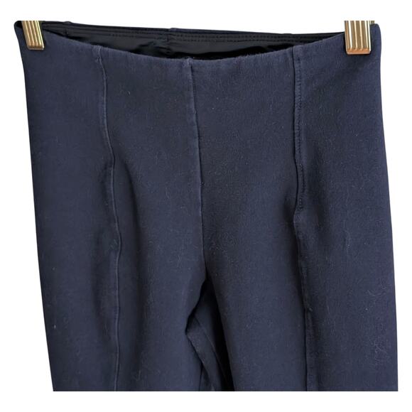 Lysse Navy Blue Ponte Pull On Stretch Leggings S - Picture 5 of 6